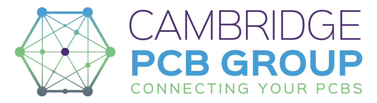Logo for CAMBI PCB Group with tagline 'Connecting'.