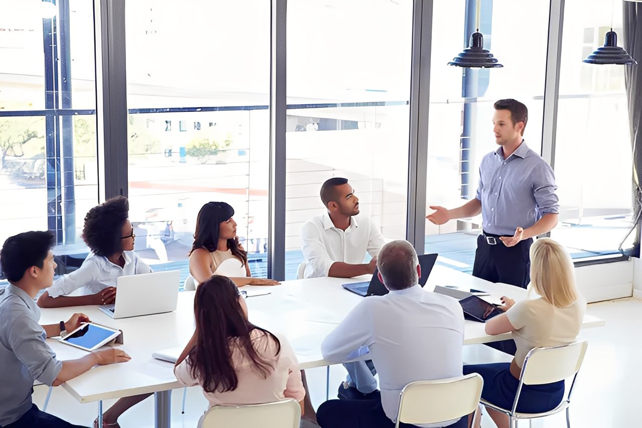 Professional presentation to colleagues